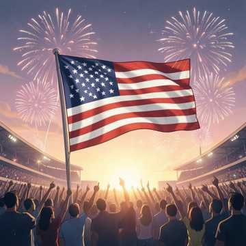 Upbeat Star Spangled Banner